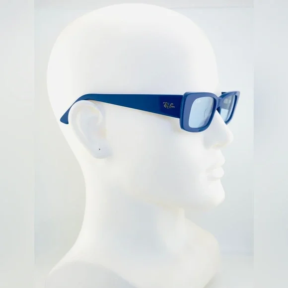 Ray-Ban Sunglasses RB4425 Teru Bio Based Polished Electric Blue Light blue Lens - Picture 5 of 14